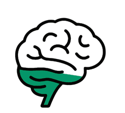 Brain icon representing mental fatigue