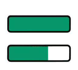 Progress bars icon representing productivity